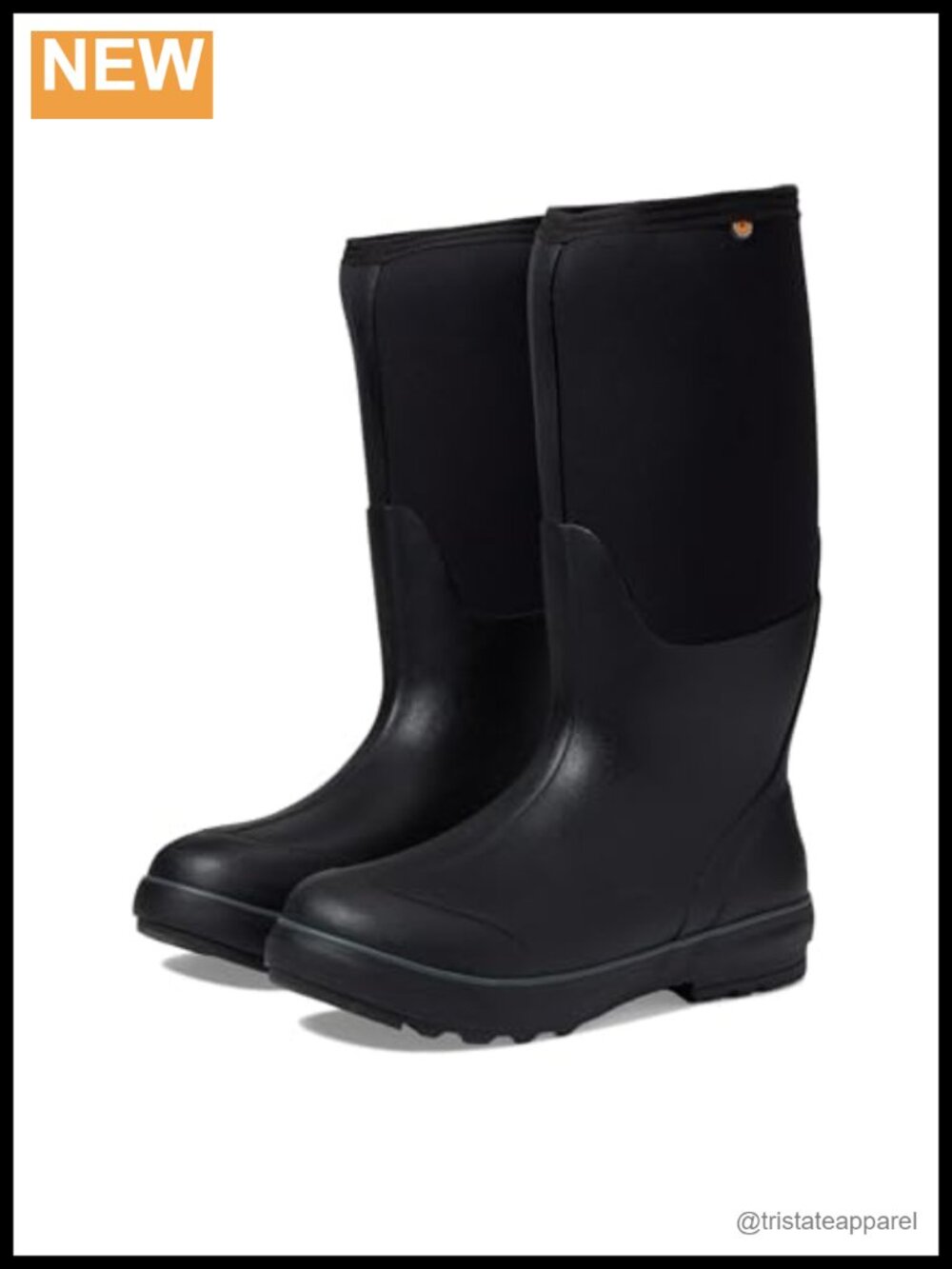 Waterproof Snow Boots with 7mm Insulation -40F, Block Heel